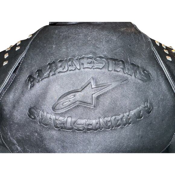 Alpinestars Stella Women’s Leather Biker Jacket | Size 10 | Studded Protection - Picture 4 of 11